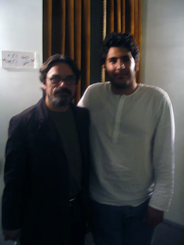 With Hossein Alizadeh
