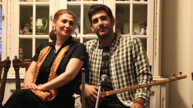 Playing with Fariba Hedayati